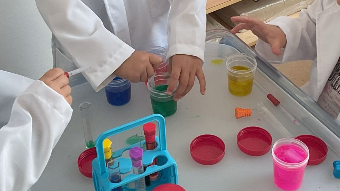 Projekt des Monats Januar 2026 - Kinderlabor des Kiga Weltentdecker in Nottuln