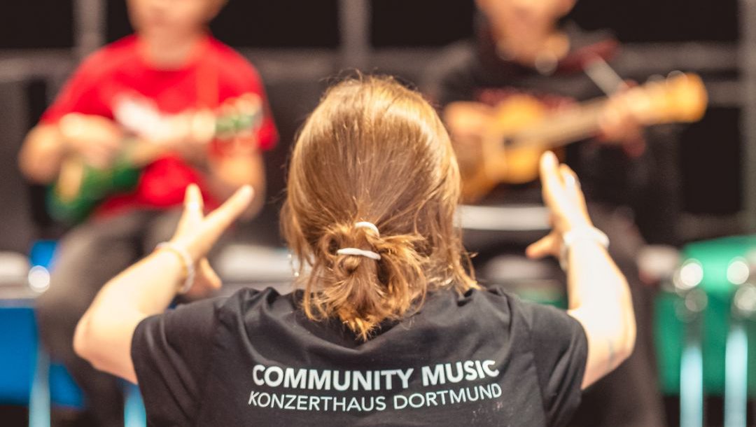 Einfach eine gute Zeit für über 90 Kinder bei der Community Music Woche in Dortmund
