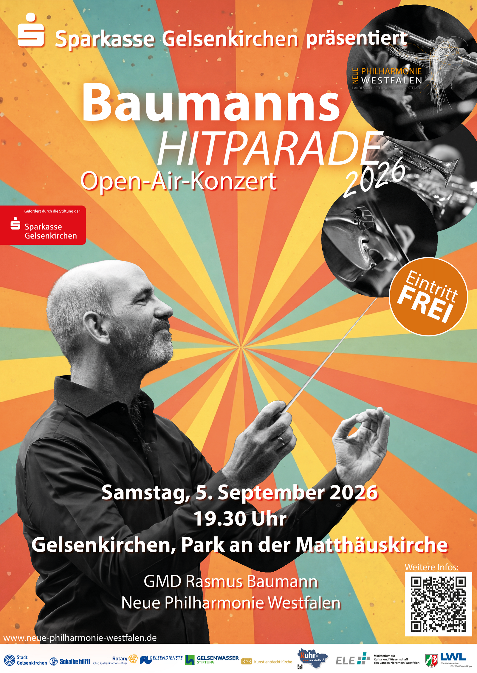 Plakat zum Open Air Konzert 2026